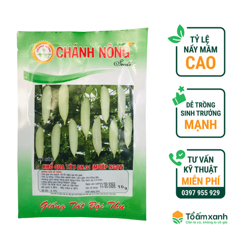 Hạt Giống Khổ Qua Tây (Mướp Ngọt) CN 01 - Chánh Nông