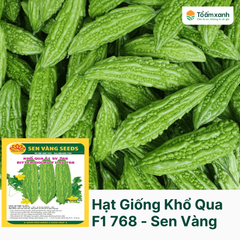 Hạt Giống Khổ Qua F1 768 - Sen Vàng  2 gram