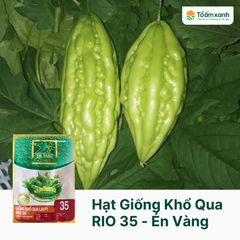 Hạt Giống Khổ Qua RIO 35 - Én Vàng 12 Hạt