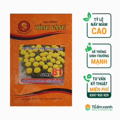 Hạt Giống Hoa Thọ Thái Vàng Chanh Rồng Vàng - 1 gram - 300 Hạt