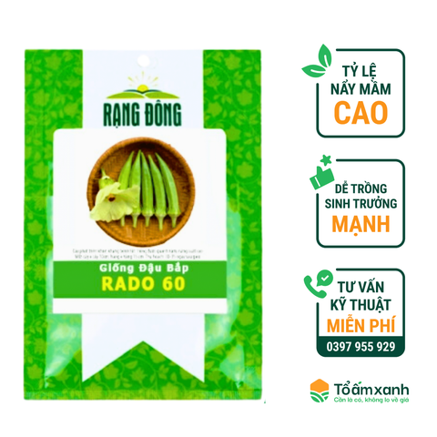 Hạt Giống Đậu Bắp RADO 60 - Rạng Đông