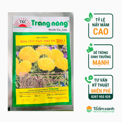 Hạt Giống Hoa Vạn Thọ Vàng Chanh TN 607