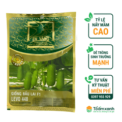 Hạt Giống Bầu Lai F1 LEVO 448 - Én Vàng