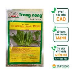 Hạt Giống Cải Xanh Mèo Tây Bắc 153 - Trang Nông