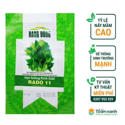 Hạt Giống Kinh Giới RADO 11 - Rạng Đông