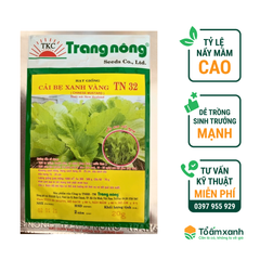 Hạt Giống Cải Bẹ Xanh Vàng 32 - Trang Nông