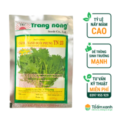 Hạt Giống Cải Bẹ Xanh Đuôi Phụng 23 - Trang Nông