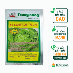 Hạt Giống Xà Lách Đăm TN 599 - Trang Nông - 2 gram