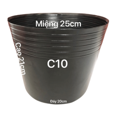 Chậu Nhựa Dẻo Trồng Cây