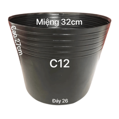 Chậu Nhựa Dẻo Trồng Cây
