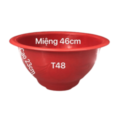 Chậu Tròn Đỏ T
