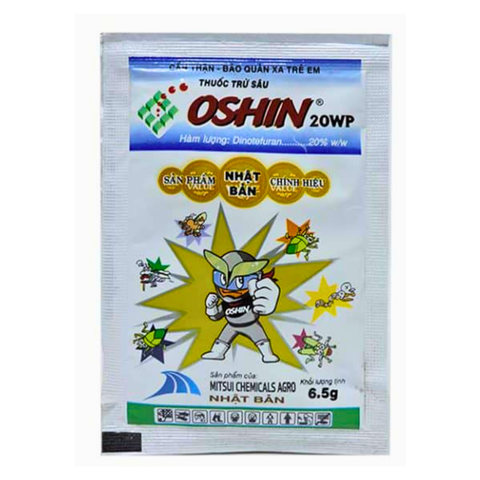Oshin 20WP - Thuốc Đặc Trị Sâu, Rầy Gây Hại Cho Cây Trồng 6.5Gr/Gói