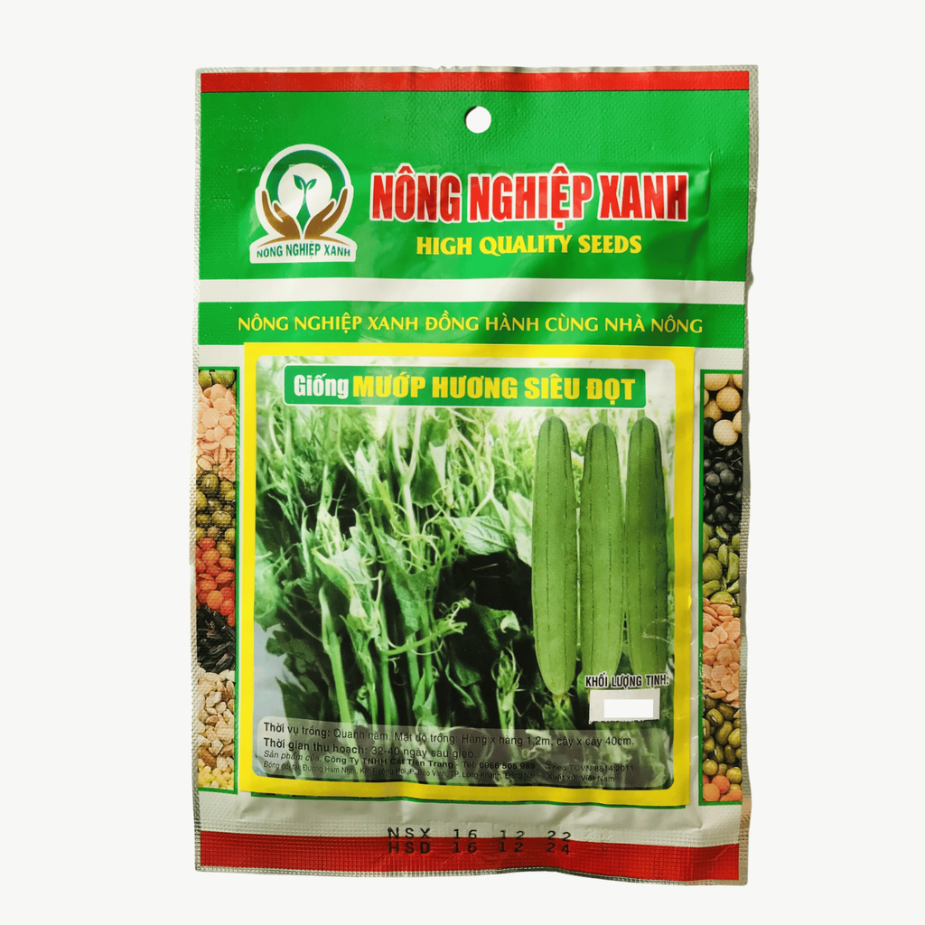 Hạt Giống Mướp Hương Siêu Đọt - Nông Nghiệp Xanh
