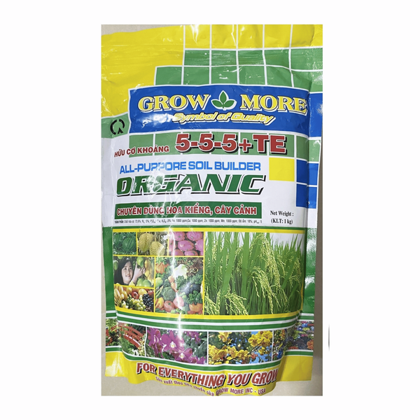 Phân Bón Growmore 5 5 5 TE .1kg
