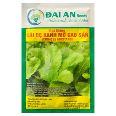 Hạt Giống Cải  Bẹ Xanh Mỡ Cao Sản - Đại An