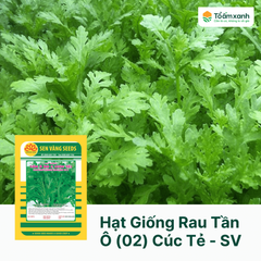 Hạt Giống Rau Tần Ô (02) Cúc Tẻ - Sen Vàng