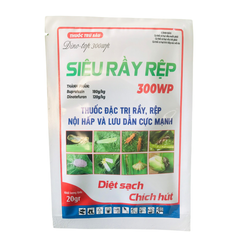 Thuốc Trừ Sâu SIÊU RẦY RỆP 300WP