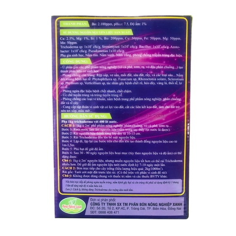 Men Ủ Sinh Học TRICHODERMA - NNX