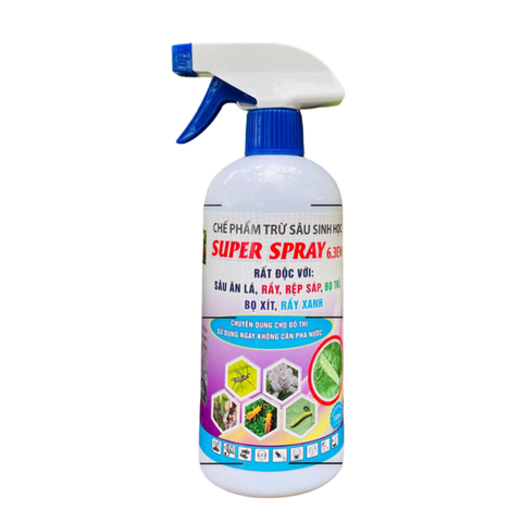 Chế Phẩm Trừ Sâu Sinh Học SUPER SPRAY 6.3EW