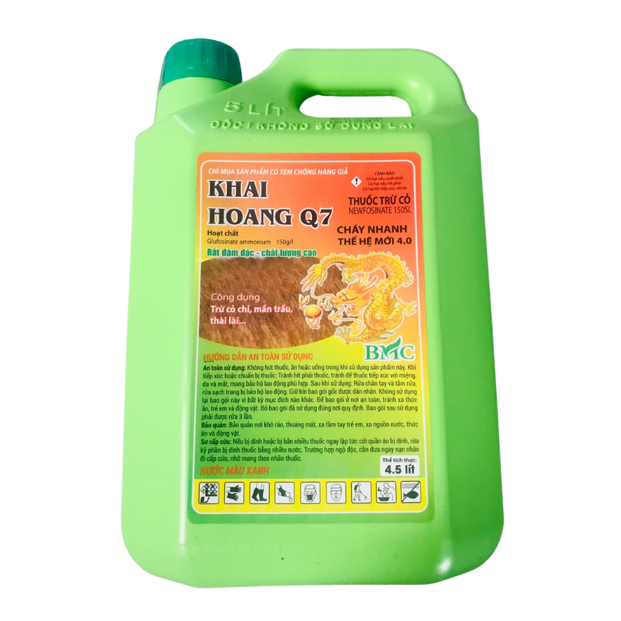 Thuốc Trừ Cỏ Khai Hoang Q7 - Diệt Cỏ Tận Gốc