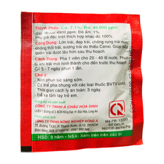 Phân Bón Canxi Bo Viên Sủi Đ/Á - 10 gram