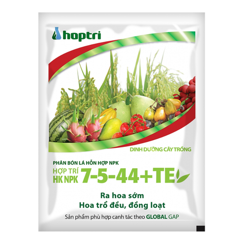 Phân Bón Lá Hỗn Hợp HK NPK 7-5-44+TE 250GR