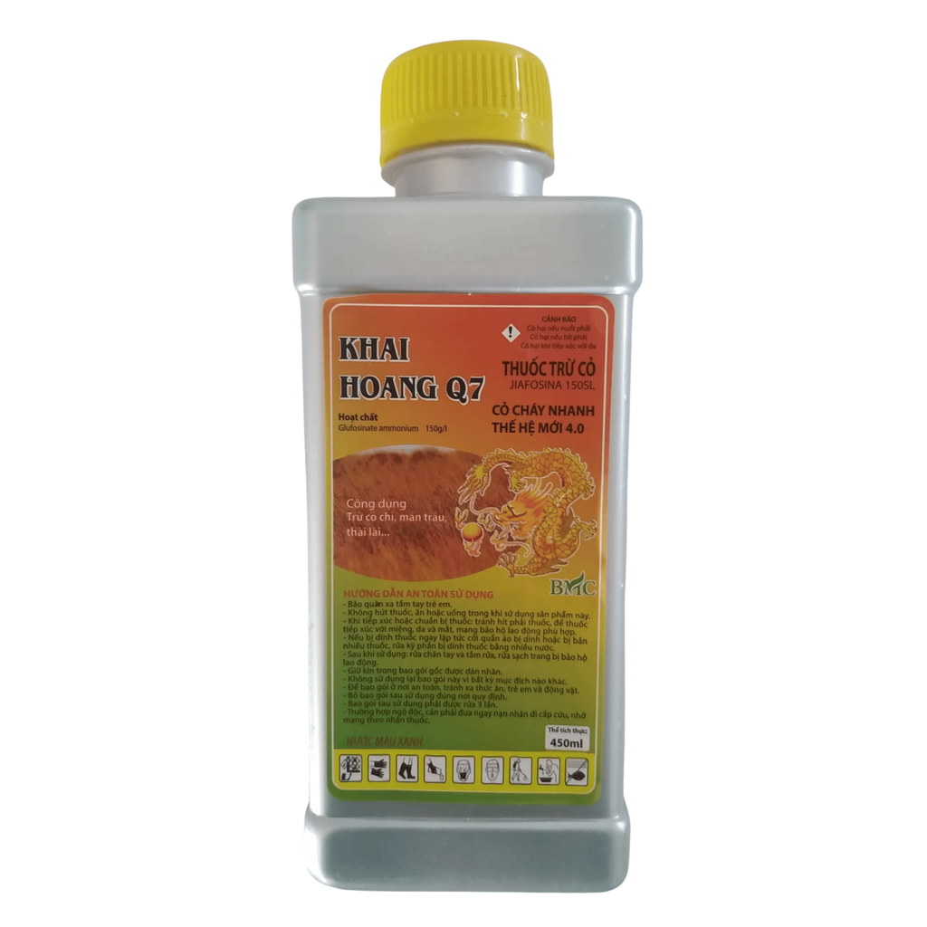 Thuốc Trừ Cỏ Khai Hoang Q7 - Diệt Cỏ Tận Gốc