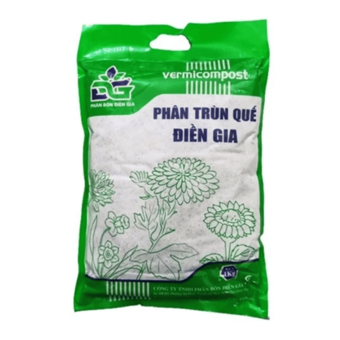 Phân Trùn Quế (Bột) Nguyên Chất - Điền Gia