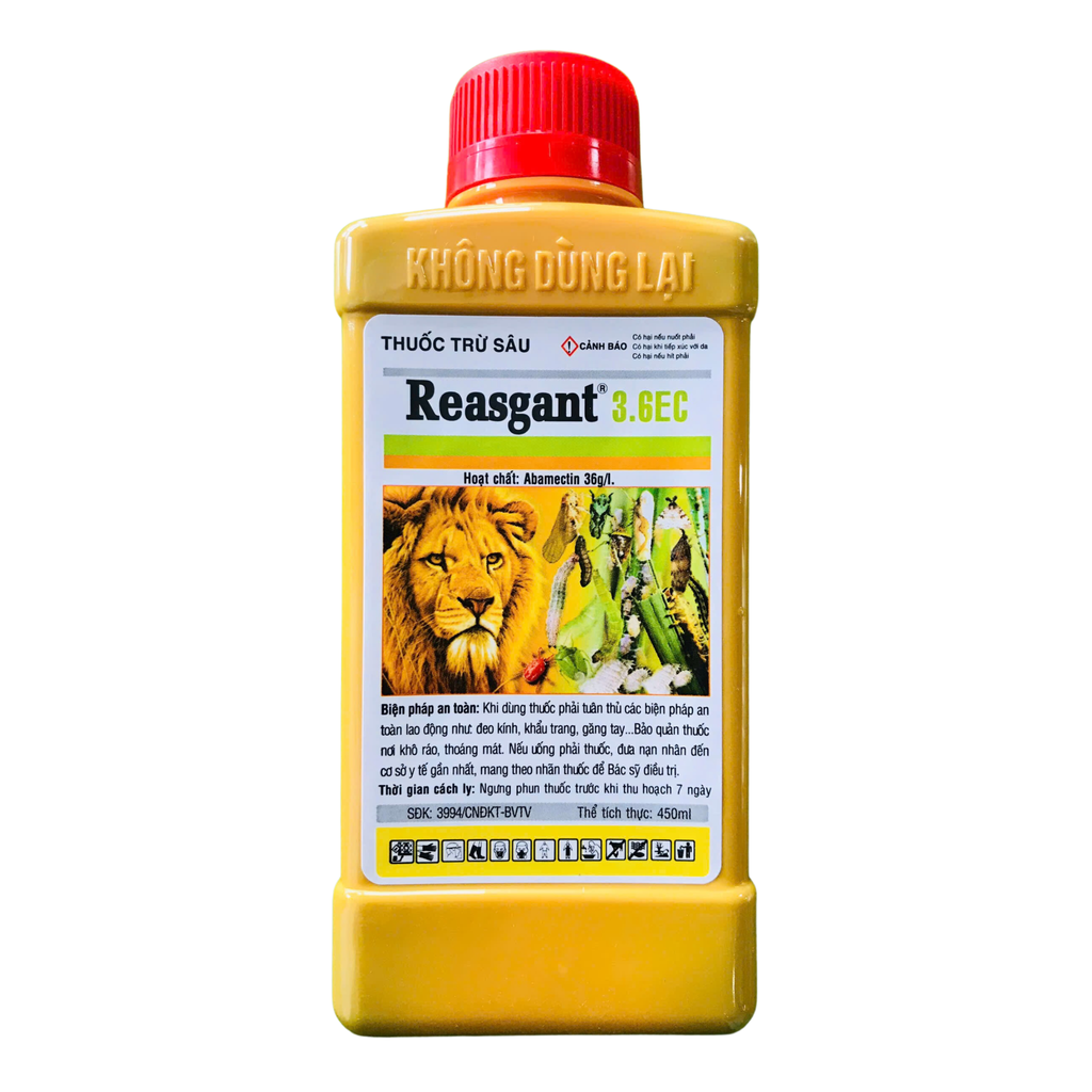 Thuốc Trừ Sâu Reasgant 3.6EC - Trị Rầy Hại Xoài; Bọ Cánh Tơ, Rầy Xanh, Nhện Đỏ Hại Chè
