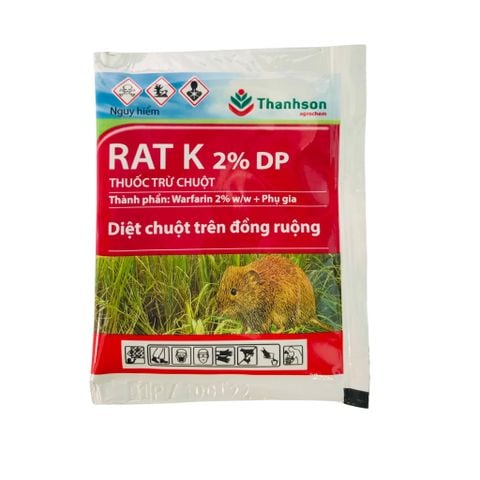 Thuốc Trừ Chuột Rat K 2% Dp - 10gr