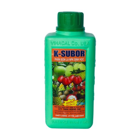 Phân Bón Lá Npk Sinh Học K-Subor Vinacal 500Ml