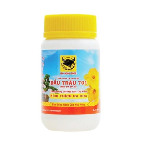 Phân Bón Lá Cao Cấp Đầu Trâu 701 - Kích Thích Ra Hoa Cho Cây Kiểng - 100G