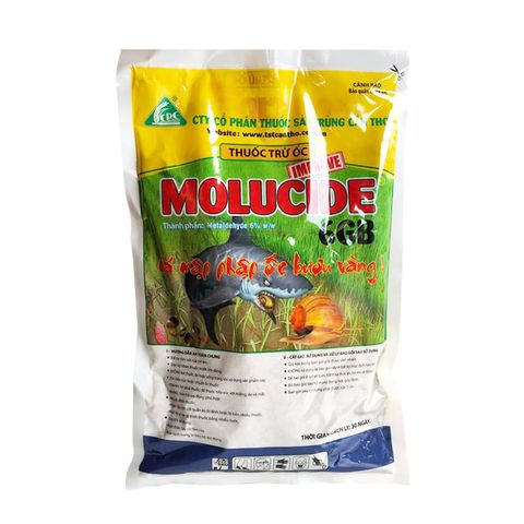 Thuốc Trừ Ốc Molucide 6Gb 1Kg - Cá Mập Phập Ốc Bươu Vàng