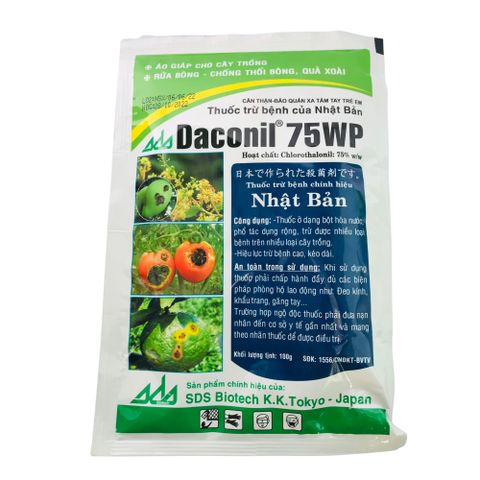 Thuốc Trừ Bệnh Nhật Bản Daconil 75WP - Gói 100G