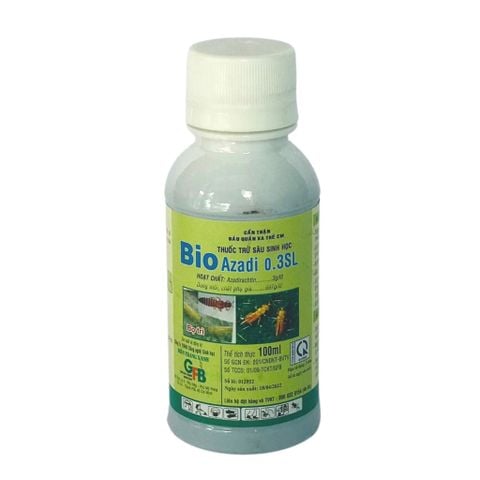 Thuốc Trừ Sâu Sinh Học Bio Azadi 0.3Sl 100Ml