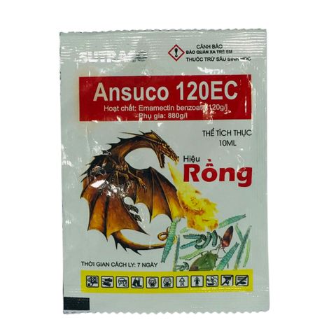 Thuốc Trừ Sâu Sinh Học Ansuco 120Ec Rồng 10Ml