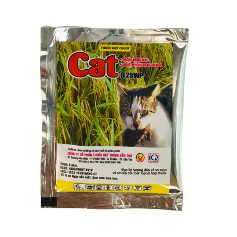 Cat 0.25Wp (10 Gr) - Thuốc Diệt Chuột