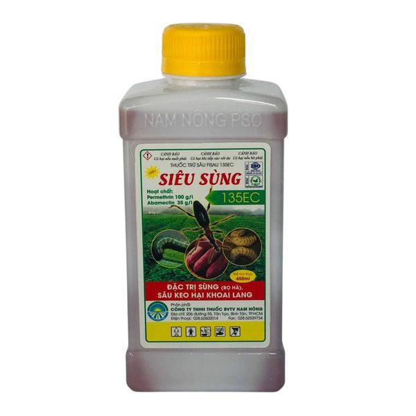 Thuốc Trừ Sâu Siêu Sùng 135Ec 450Ml