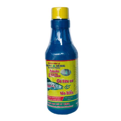 Phân Bón Lá Growmore Alaska Cá Hữu Cơ Tảo Biển - 500Ml