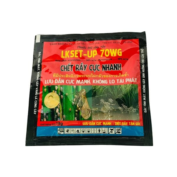 Thuốc Trừ Sâu Rầy Lkset-Up 70WG Chết Rầy Cực Nhanh - 18 gram