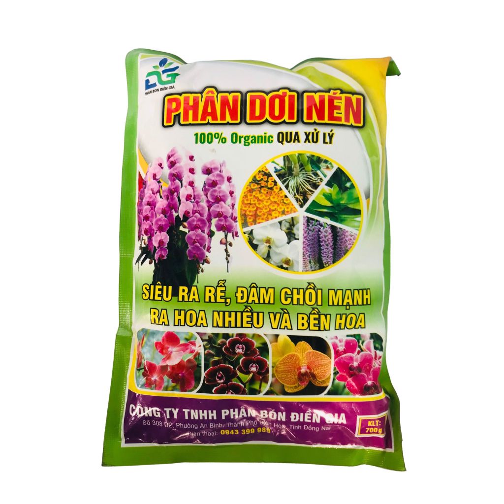Phân Dơi Nén 100% Organic Qua Xử Lý - 700 gram