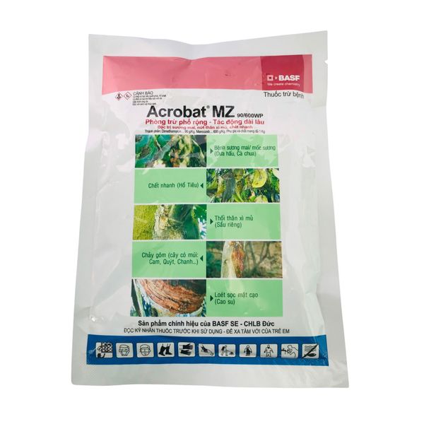Thuốc Trị Bệnh Acrobat Mz 90/600Wp 100G/Gói - Thuốc Trừ Nấm Bệnh Hỗn Hợp Cho Cây Trồng