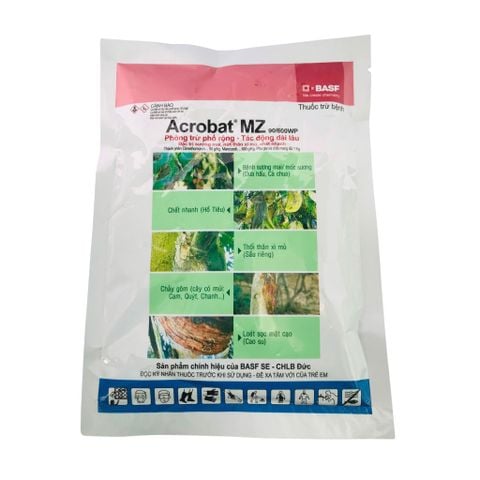 Thuốc Trị Bệnh Acrobat Mz 90/600Wp 100G/Gói - Thuốc Trừ Nấm Bệnh Hỗn Hợp Cho Cây Trồng