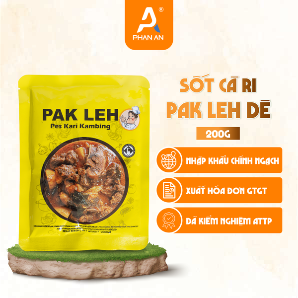 Sốt Cà Ri Dê Pak Leh 200g - Phan An