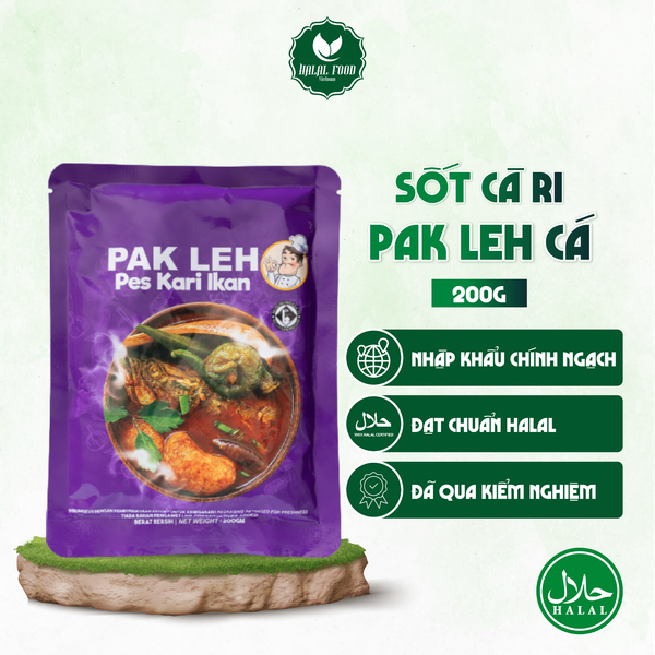 Sốt Cà Ri Cá Pak Leh 200g - Halal Food Việt Nam
