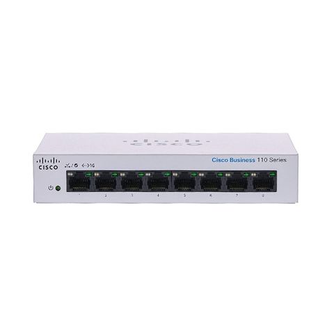  Thiết bị chuyển mạch Switch CISCO CBS110-8T-D-EU 