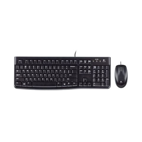  BỘ BÀN PHÍM CHUỘT LOGITECH MK120 (USB/ĐEN) 