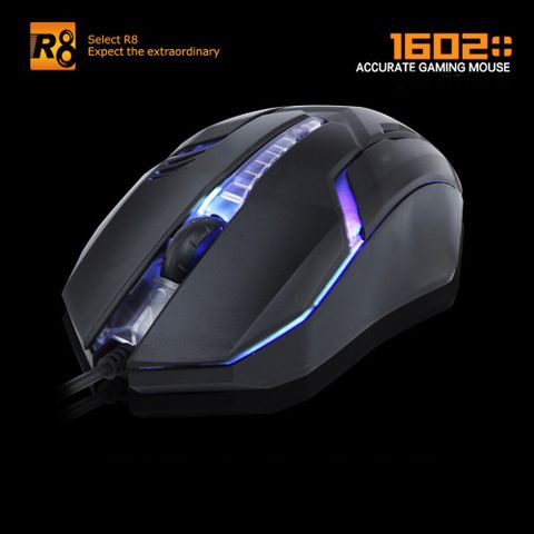  Chuột máy tính Gaming R8 1602 Đèn LED 