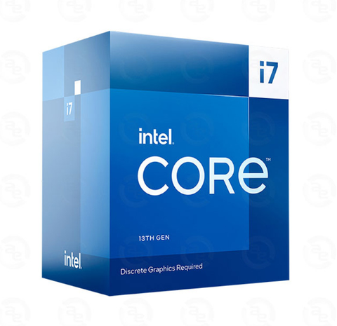  CPU Intel Core i7 13700F (Intel LGA1700 - 16 Core - 24 Thread - Base 2.1Ghz - Turbo 5.2Ghz - Cache 30MB - No iGPU) 