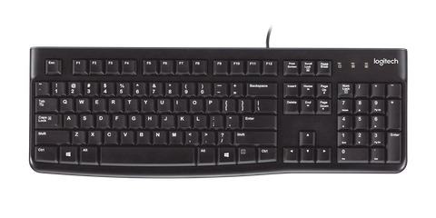  BÀN PHÍM LOGITECH K120 (USB/ĐEN) 